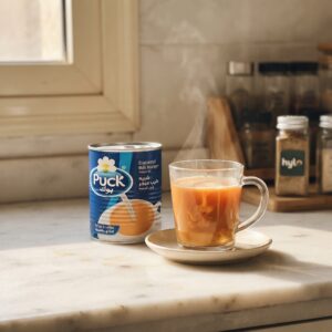 Puck Evaporated Milk Analogue Reduced Fat, 410g