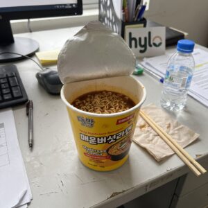 Daebak Spicy Mushroom Ramyeon Soup Noodles, 66g