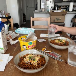 Samyang Buldak Cheese Hot Chicken Flavour Ramen Big Bowl, 105g