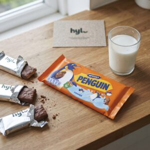 McVitie's Penguin Orange Milk Chocolate Biscuit Bars, 172.2g