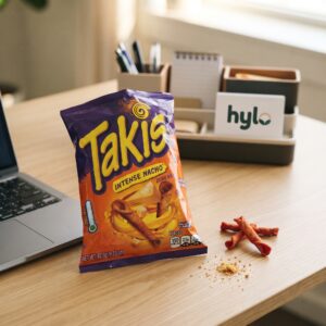 Takis Intense Nacho Rolled Tortilla Chips, 92.3g