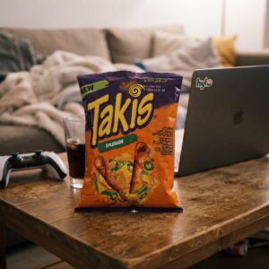 Takis Xplosion Cheese and Jalapeno Rolled Tortilla Chips, 113.4g