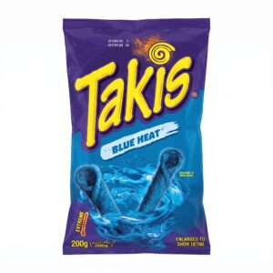 Takis Blue Heat Rolled Tortilla Chips, 200g Takis Blue Heat Rolled Tortilla Chips, 200g