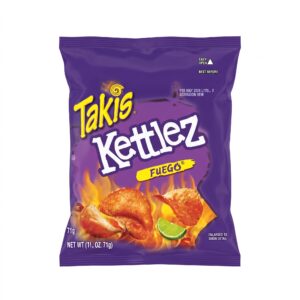Takis Kettlez Fuego Potato Chips, 71g Takis Kettlez Fuego Potato Chips, 71g