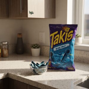 Takis Blue Heat Rolled Tortilla Chips, 200g