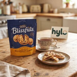 McVitie's Blissfuls Belgian Milk Chocolate and Caramel Biscuits, 172g