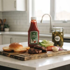 Virginia Green Garden Tomato Ketchup Aux Tomatoes, 340g