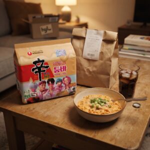 Nongshim Shin Ramyun Toomba Stir Fry Noodles, 5x137g