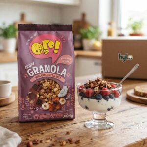 Ogo! Crispy Granola with Chocolate and Nuts, 300g
